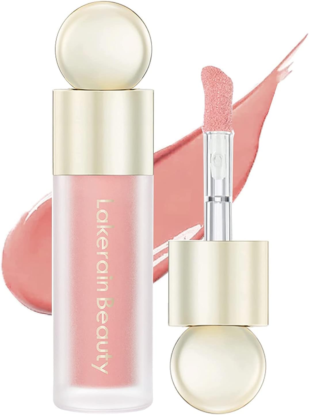 Liquid Blushes, Lightweight Breathable Feel Liquid Blush for Cheeks Natural-Looking Superdewy Liquid Blusher Makeup Long-Lasting Cream Liquid Blush Cosmetics (01)