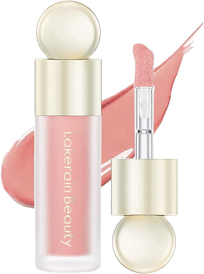 Liquid Blushes, Lightweight Breathable Feel Liquid Blush for Cheeks Natural-Looking Superdewy Liquid Blusher Makeup Long-Lasting Cream Liquid Blush Cosmetics (01)