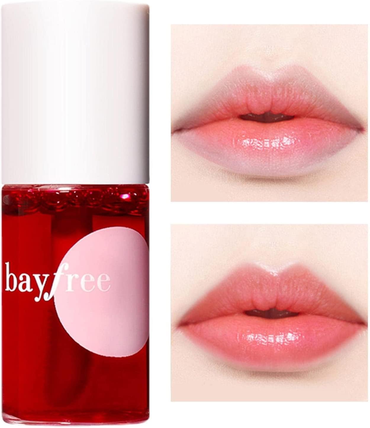 Moisturizing Lip Stain Mirror Lipstick Matte Texture Lip Cheek And Eye Triple-use Lip Gloss Waterproof Sweat Resistant Rich Color Lipstick (CHERRY)